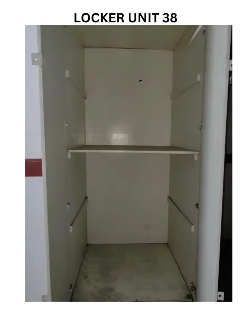 G Araneta Locker Unit 38