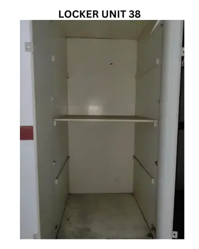 G Araneta Locker Unit 38